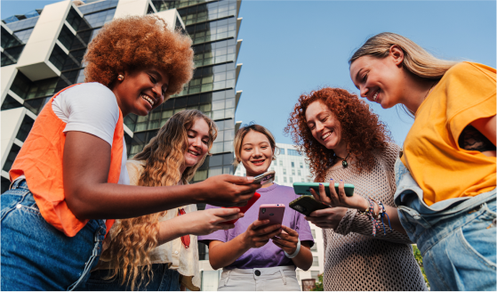 people-engaged-phone-outdoor